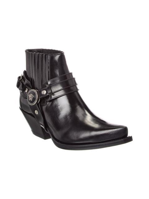 VERSACE Versace Leather Bootie