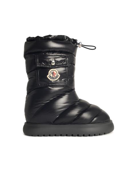 Moncler 'Gaia' Black Polyamide Ankle Boots Women