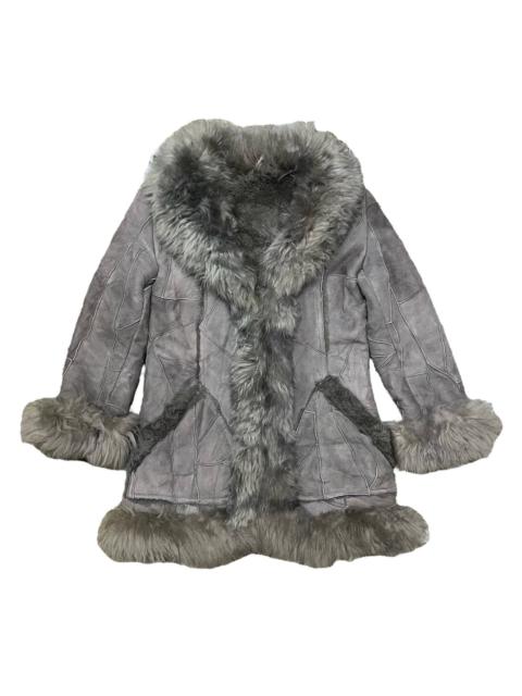 Other Designers Japanese Brand - Vintage Sheep Fur Coat Shearling