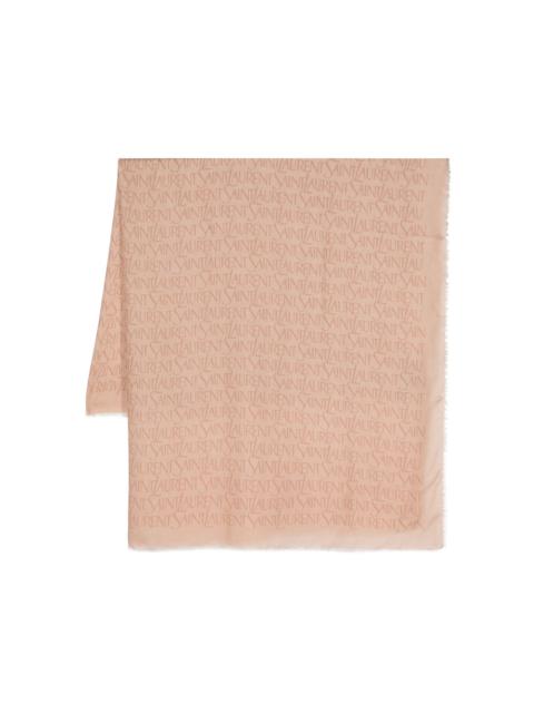 SAINT LAURENT Saint Laurent Brown Scarves Men