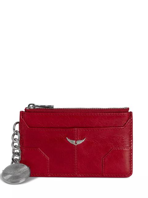 Zadig & Voltaire Sunny Leather Card Case