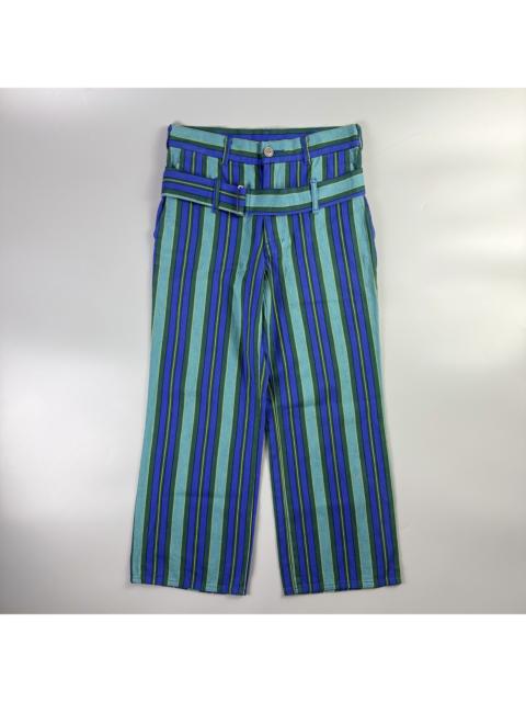 Comme des Garçons Homme Plus CDG Homme Plus - F/W 2001 - Belted Stripe Pants