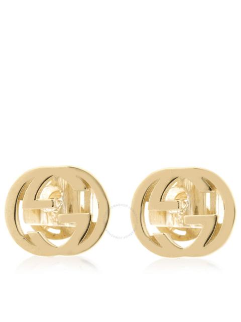 GUCCI Gucci Interlocking G 18Ct Yellow Gold Stud Earrings - Ybd748543002