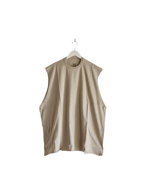 Sleeveless tunic shirt one size pearl