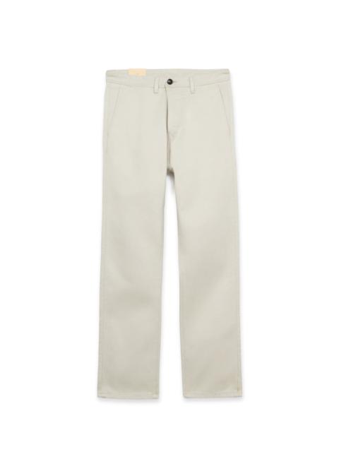 FORTELA Fortela Japan Denim Chino Trousers in Ecru at Nordstrom