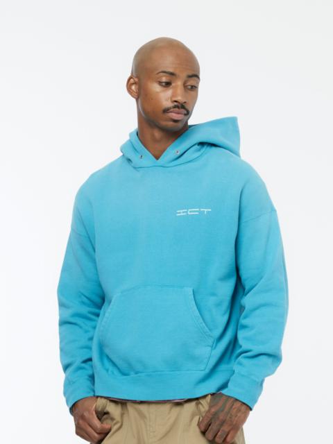 visvim JUMBO SB HOODIE P.O. (DMGD BLUE)