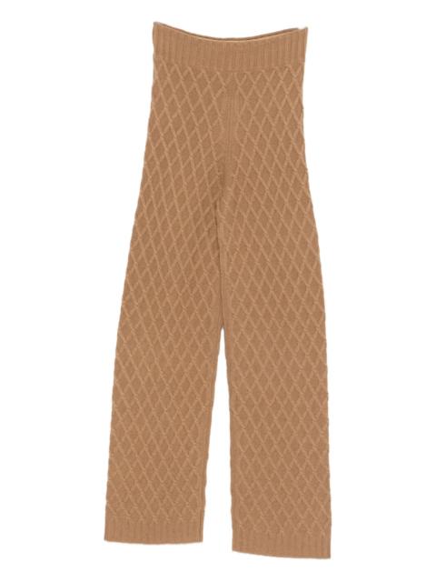 Max Mara Max Mara High-waist Knitted Trousers