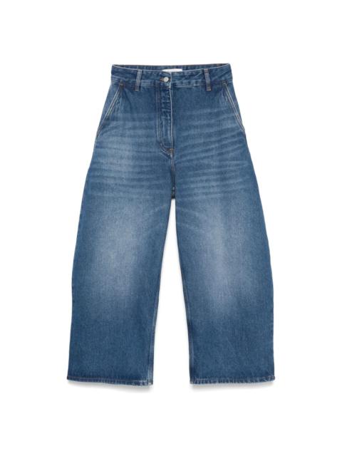 Studio Nicholson Chalco Cropped Jeans