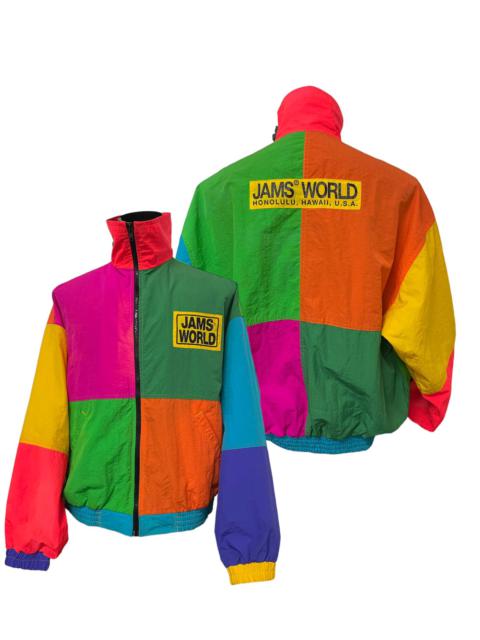 Other Designers Vintage - Steal🔥🔥80s Surf Line Vintage Jams World Multicolor Jacket