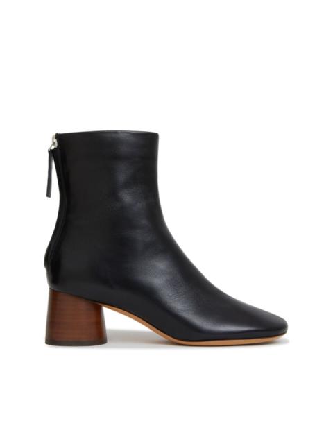 Mansur Gavriel Glove 55mm block-heel leather boots