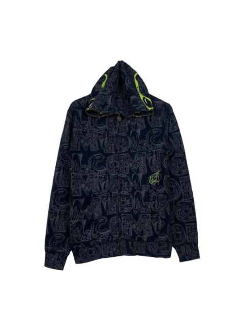 Other Designers Volcom Full Print Zipper Hoodie