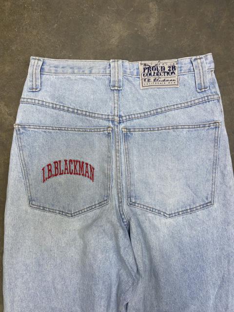 Other Designers Streetwear - Vintage y2k IB Blackman jeans made in usa
