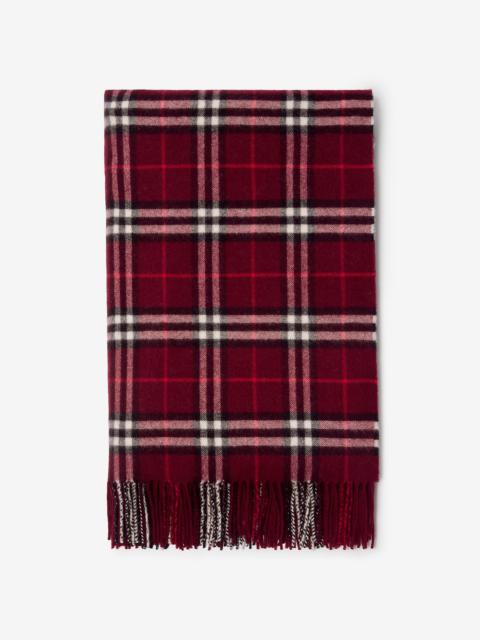 Burberry Check Cashmere Blanket