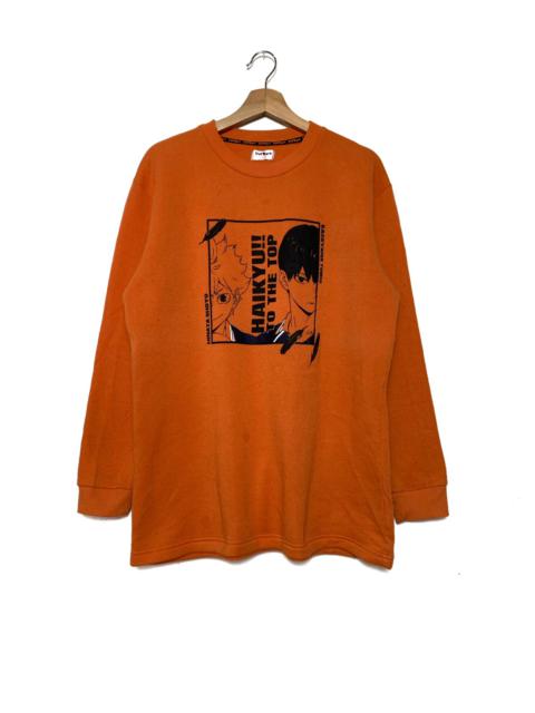 Other Designers Japanese Brand - Haikyu!! To the top Anime Manga Crewneck Sweatshirt | Akira