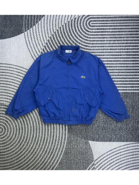 LACOSTE Vintage Lacoste Blue Alligator Logo Zipper Jacket