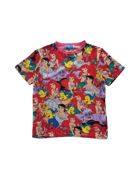 Other Designers Vintage - The Little Mermaid Cartoon Full Print Tshirt