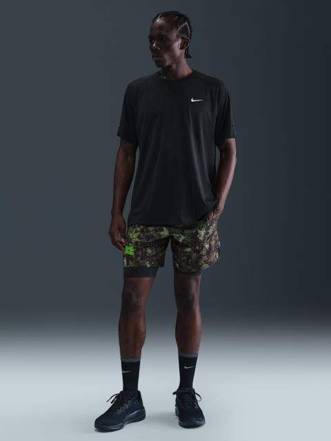 Nike Nike Stride Men's Dri-FIT 7" Brief-Lined Printed Running Shorts