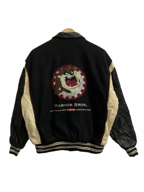 Other Designers Vintage - 90s Warner Bros Looney Tunes Varsity Jacket