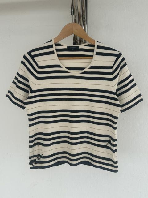 Burberry Burberry Ripped Vintage Stripe Tee