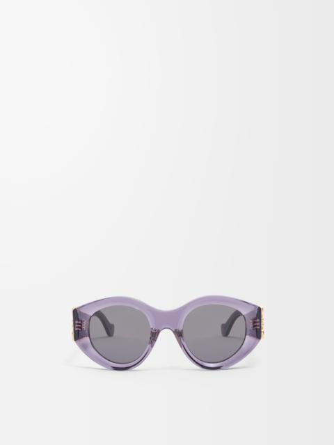 Loewe Maxi Anagram Butterfly Sunglasses