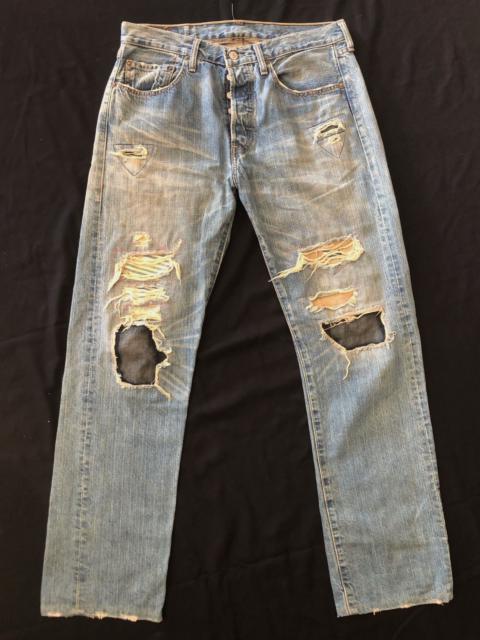 Other Designers Distressed Denim - ‼️NEED OFFER NOW🚀Distressed Levi’s 501 Kurt Cobain Style