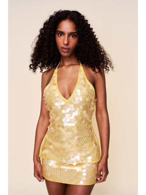 GUIZIO PARADISE MICRO MINI SKIRT