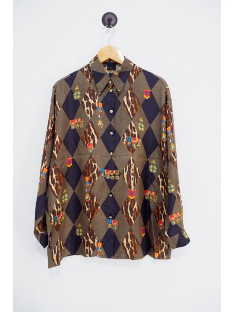 Other Designers Escada × Escada Sport - Escada Margaretha Ley Silk Shirt Made In Germany