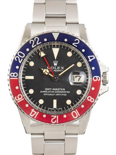 ROLEX Vintage Rolex GMT-Master 1675 Pepsi Red & Blue