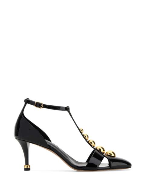 Chloé Chloe Women Black Leather Cleia Sandals