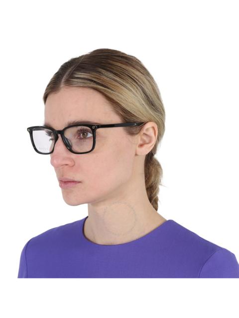 GUCCI Gucci Demo Rectangular Ladies Eyeglasses GG0156OA 001 54