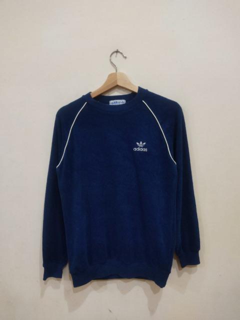 adidas Vintage Adidas Trifoil Blue Sweatshirt