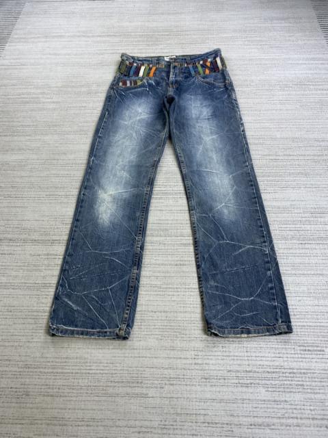 Hysteric Glamour Vintage Nylaus Hysteric Clothing Double Waist Denim Pants