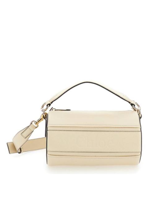 Chloé Chloe Woody Tube Shoulder Bag in Grained Calfskin