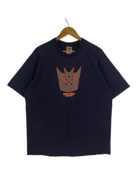 Other Designers Vintage - Vintage 90s Giant Robot Magazine T-Shirt Desepticon