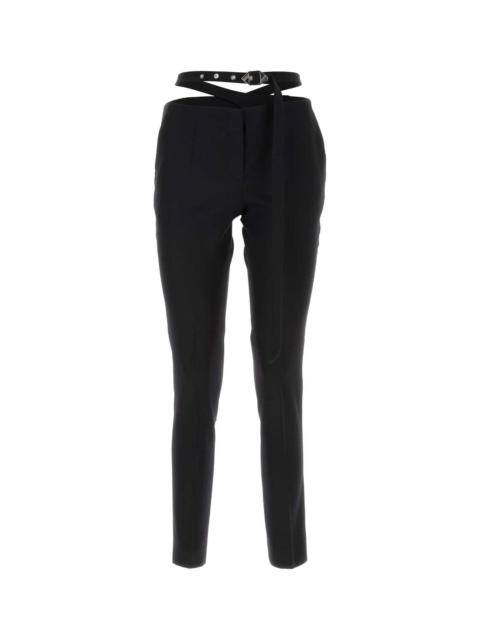 THE ATTICO The Attico Women Black Jersey Pant