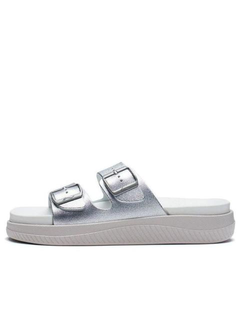 Li-Ning (WMNS) Li-Ning Clap Stylish Casual Fashion Silver Slippers AGAS004-2