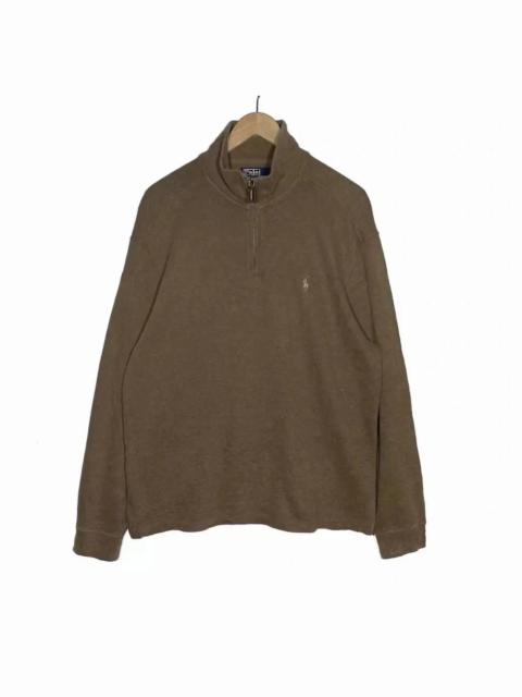 Other Designers Polo Ralph Lauren - Vintage Polo Ralph Lauren Sweatshirt Half Zipper Pullover