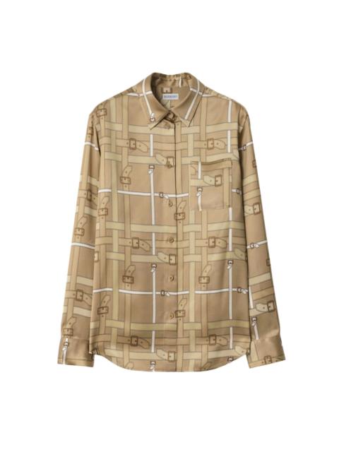 Burberry Burberry Neutrals Tops - Shirts Women