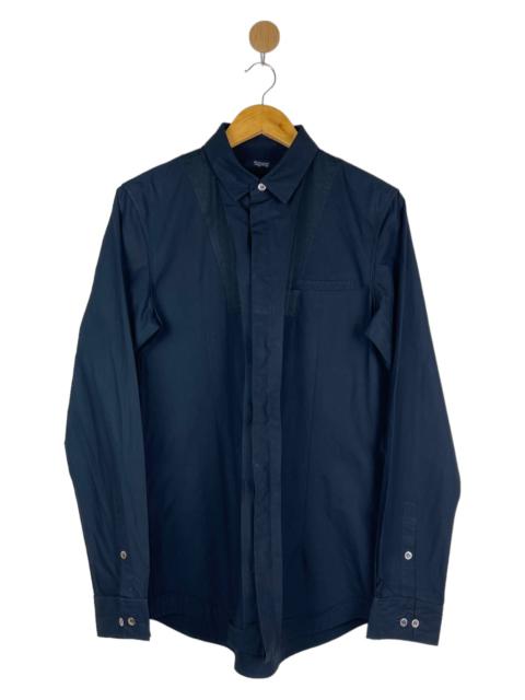 UNDERCOVER Undercoverism Undercover Hidden Button Shirt, Silk Partly