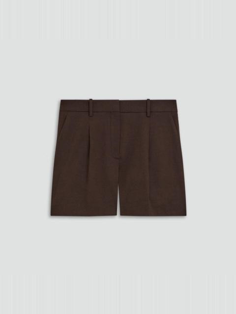 Theory Fluid Pleat Short in Good Linen