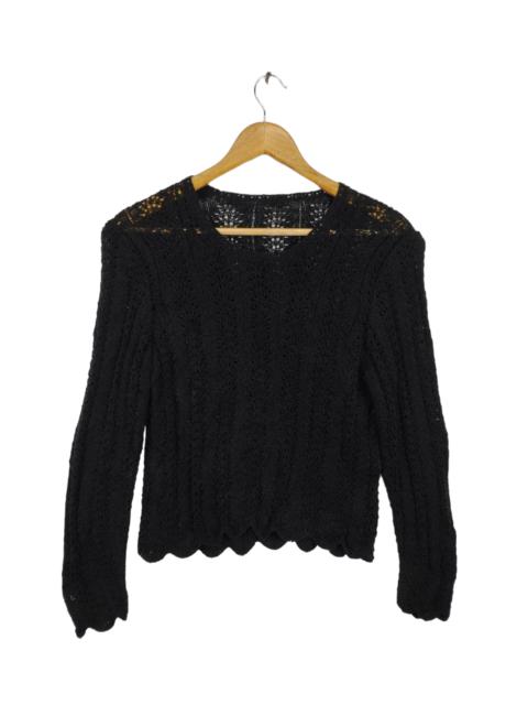 Other Designers Japanese Brand - Vintage Marni Style Knit Sweater Fishnet Mesh Unbranded