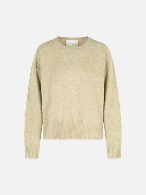 CLOSED MELANGE ROCK WOOL SWEATER