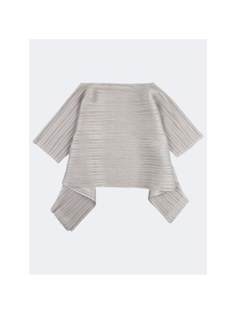 Pleats Please Issey Miyake Batwing Pleated T-Shirt