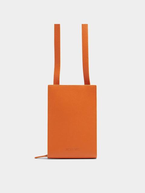 JACQUEMUS BNWT AW23 JACQUEMUS GADJO ORANGE NECK BAG