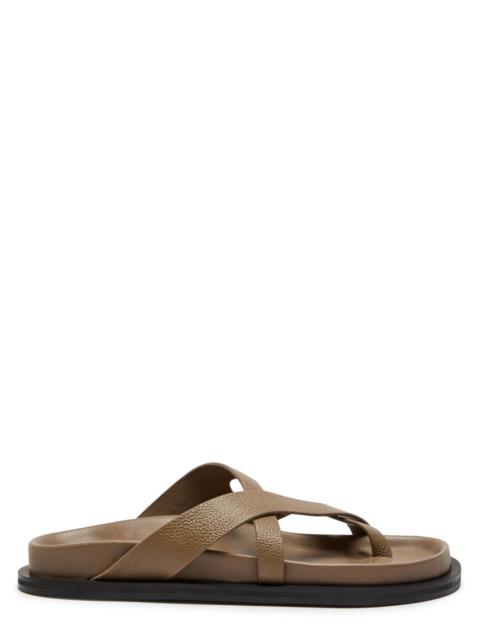 A.EMERY A.emery Claude Grained Leather Sandals