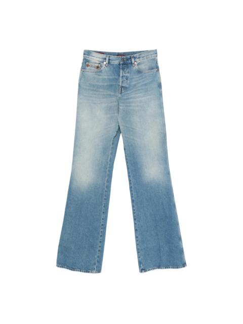 GUCCI Gucci Blue Denim - Flared Jeans Women