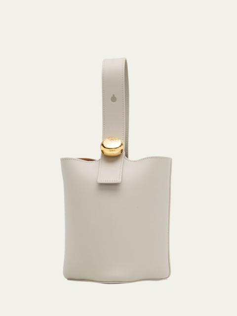 Loewe Pebble Mini Bucket Bag in Smooth Leather