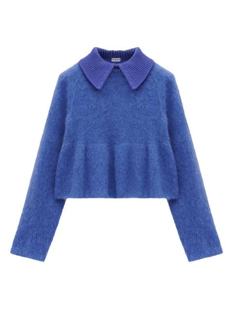 Loewe Loewe Polo Sweater In Mohair Blend