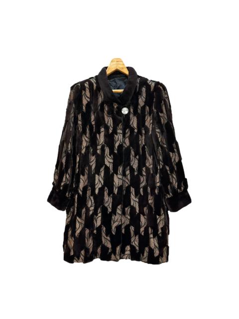 Other Designers GUY LAROCHE PARIS Fur Design Coat Nice Design #1478