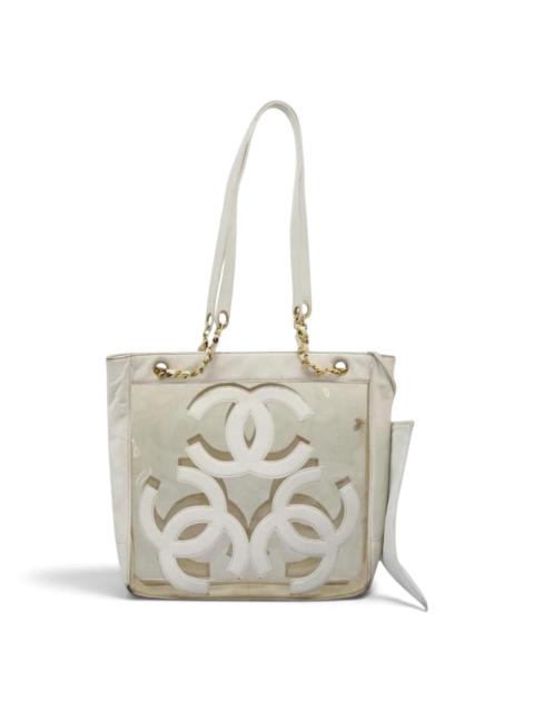 CHANEL Leather tote